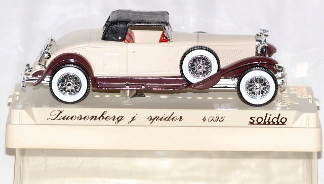 Solido Duesenberg J Spider 1935 - Collection Solido Duesenberg J Spider 1935 - Collection